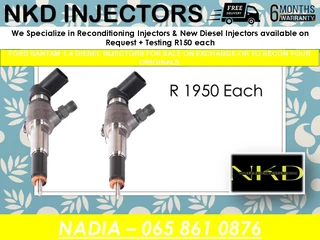 Ford Bantam 1.4 Diesel Injectors For Sale On Exchange With 6 Months Warranty