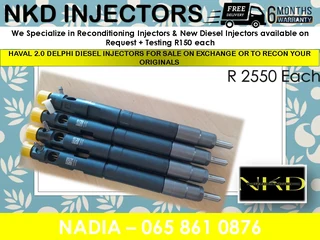 Haval 2.0 Delphi Diesel Injectors For Sale On Exchange