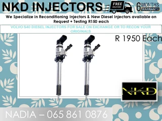 Volvo S40 Diesel Injectors For Sale On Excanege With 6 Months Warranty