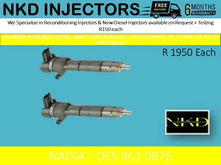 Hyundai H1 Dieselinjectors For Sale Or To Recon