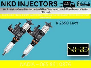 Isuzu 4hk1 Diesel Injectors For Sale On Exchange With 6 Months Warranty