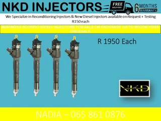 Mahindra Scorpio Diesel Injectors For Sale On Exchaneg Or To Recon