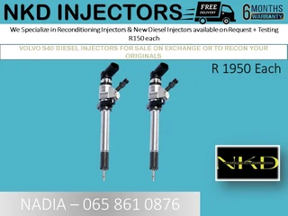 Volvo S40 Diesel Injectors For Sale On Exchange With 6 Months Warranty