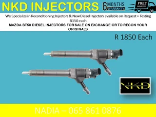 Mazda Bt50 Diesel Injectors For Sale On Exchange Or To Recon