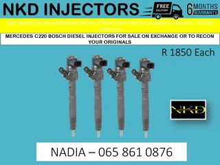 Mercedes C220 Diesel Injectors For Sale On Exchange Or To Recon