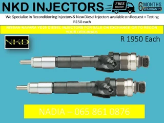 Nissan Navara Yd25 Diesel Injectors For Sale On Exchange With 6 Months Warranty