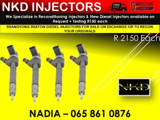Ssangyong Rexton Diesel Injectors For Sale On Exchange Or To Recon