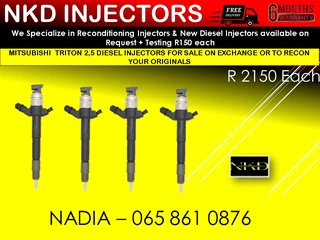 Mitsubishi Triton 2.5 Diesel Injectors For Sale On Exchange
