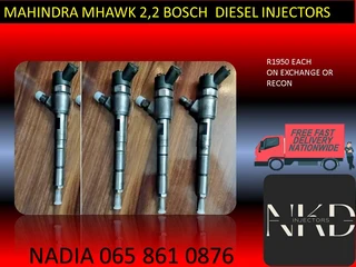 Mahindra Mhawk Diesel Injectors For Sale On Exchange Or Recon
