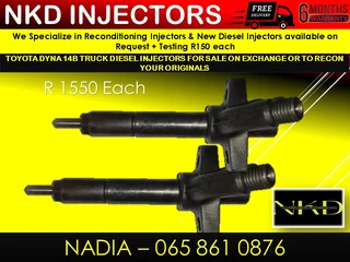 Toyota Dyna 14b Diesel Injectors For Sale On Exchange