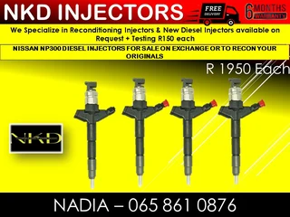 Nissan Np300 Diesel Injectors For Sale On Exchange Or To Recon With Warranty