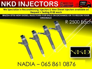 Mazda Bt50 New Diesel Injectors For Sale Or To Recon