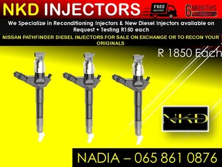 Nissan Pathfinder Yd25 Diesel Injectors For Sale On Exchange Or To Recon