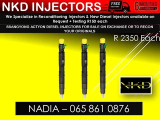 Ssangyong Actyon Diesel Injectors For Sale On Exchange