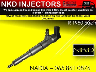 Bmw X5 E53 Diesel Injectors For Sale On Exchange