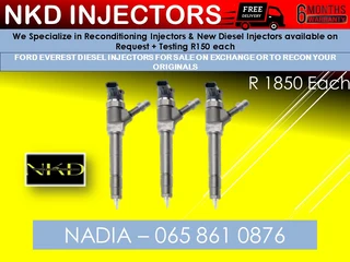 Ford Everest Diesel Injectors For Sale Or To Recon