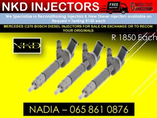 Mercedes C270 Diesel Injectors For Sale On Exchange With 6 Months Warranty