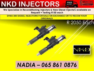 Dyna 300 Diesel Injcetors For Sale On Exchange Or To Recon With Warranty