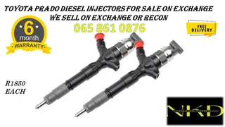 Toyota Prado Diesel Injectors For Sale On Exchange