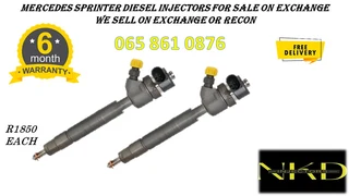 Mercedes Benz Sprinter Diesel Injectors For Sale On Exchange Or To Recon