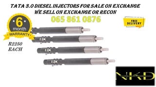 Tata 3.0 Diesel Injectors For Sale On Exchange Or To Recon