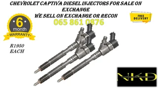Chevrolet Captiva Diesel Injectors For Sale On Exchnage