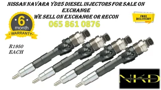 Nissan Navara Yd25 Diesel Injctors For Sale On Exchange With 6 Months Warranty