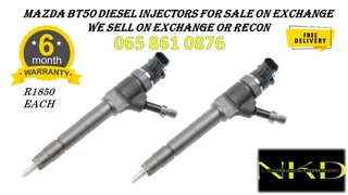 Mazda Bt50 Diesel Injectors For Sale On Exchange Or To Recon With Warranty