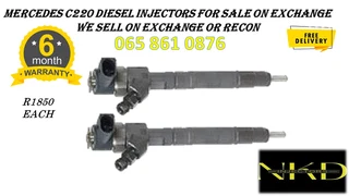 Mercedes C220 Diesel Injectors For Sale Or To Recon