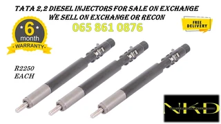 Tata 2.2 Diesel Injectors For Sale On Exchange Or To Recon