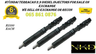 Hyundai Terrican 2.9 Diesel Injectors For Sale On Exchange