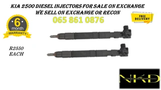 Kia 2500 Diesel Inejctors For Sale Or To Recon