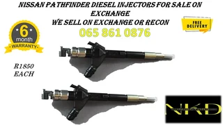 Nissan Pathfinder Diesel Injectors For Sale On Exchange With 6 Months Warranty