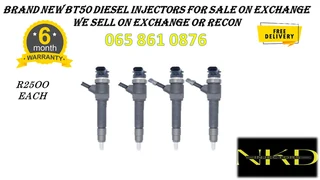 Mazda Bt50 New Diesel Injectors For Sale On Exchange Or To Recon