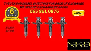 Toyota D4d Diesel Injectors For Sale On Exchange