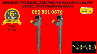 Mercedes Benz Vito Diesel Injectors For Sale On Exchange With 6 Months Warranty