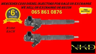 Mercedes C220 Diesel Injectors For Sale On Exchange With 6 Months Warranty