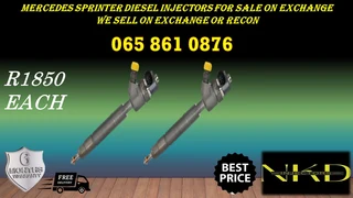 Mercedes Benz Sprinter Diesel Injectors For Sale On Exchange Or To Recon