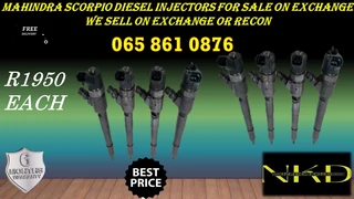 Mahindra Scorpio Diesel Injectors For Sale On Exchange With 6 Months Warranty