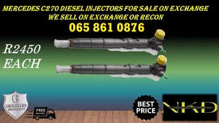 Mercedes C270 Diesel Injectors For Sale On Exchange Or To Recon