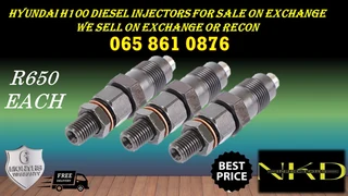 Hyundai H100 Diesel Injectors For Sale Or To Recon