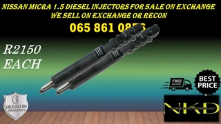 Nissan Micra 1.5 Diesel Injectors For Sale On Exchange With 6 Months Warranty