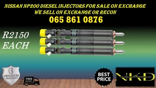Nissan Np200 Diesel Injectors For Sale On Exchange Or To Recon