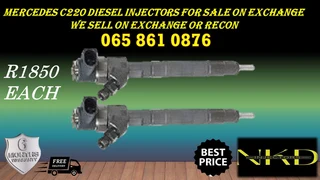 Mercedes C220 Diesel Injectors For Sale Or To Recon
