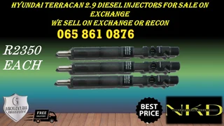 Hyundai Terrican 2.9 Diesel Injectors For Sale On Exchange