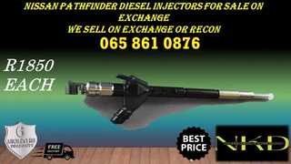 Nissan Pathfinder Diesel Injectors For Sale On Exchange With 6 Months Warranty