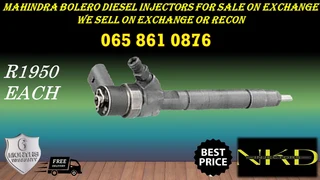 Mahindra Bolero Diesel Injectors For Sale On Exchange Or To Recon With Warranty
