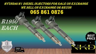 Hyundai H1 Diesel Injectors For Sale On Exchange