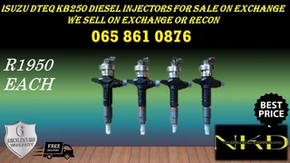 Isuzu Dteq Kb250 Diesel Injectors For Sale On Exchange With 6 Months Warranty