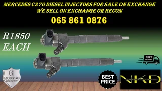 Mercedes C270 Diesel Injectors For Sale Or To Recon